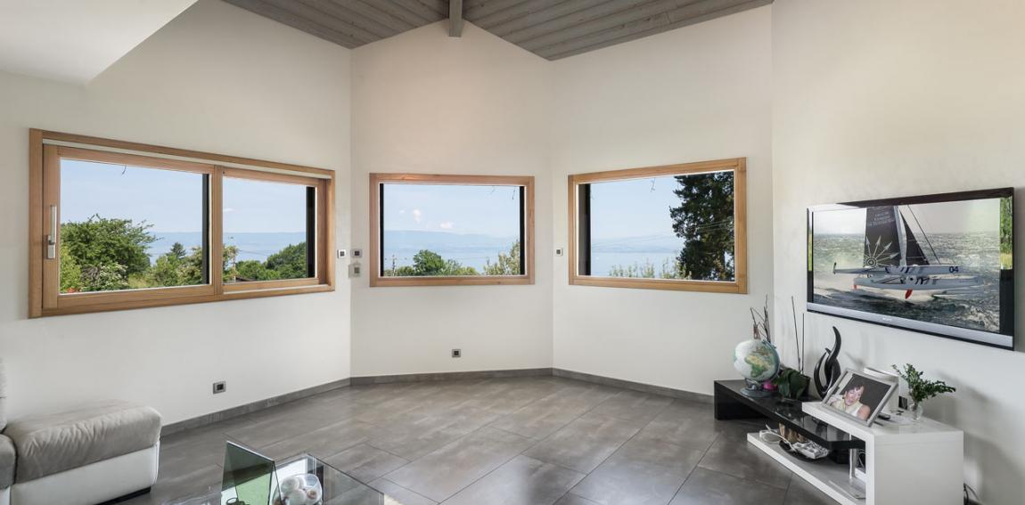 Cette propriété située sur les hauteurs d’Evian