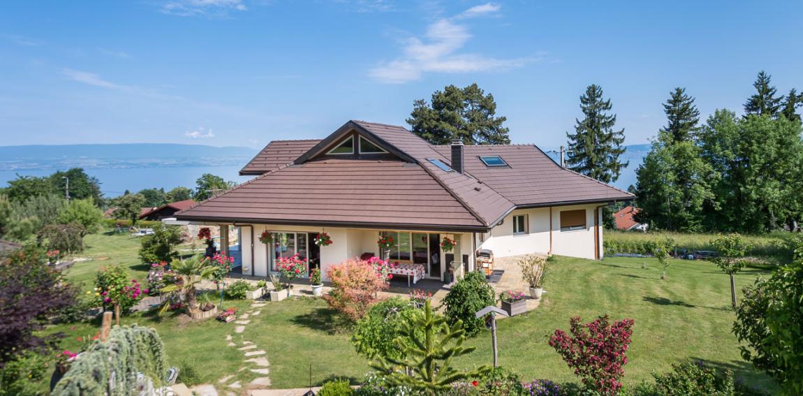 Cette propriété située sur les hauteurs d’Evian