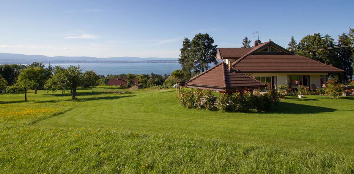 Cette propriété située sur les hauteurs d’Evian