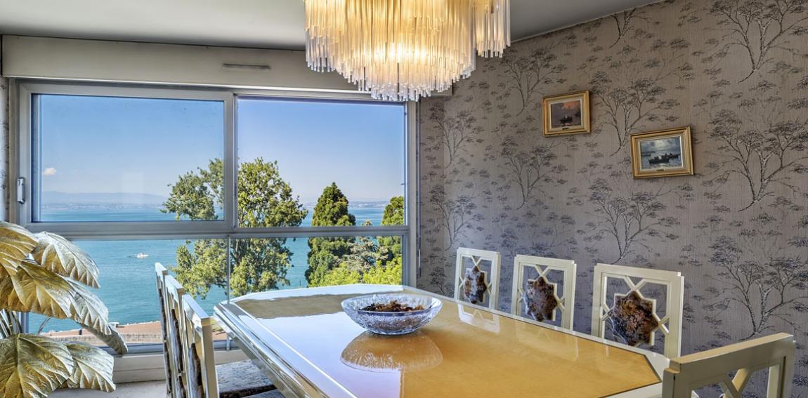Appartement sur Evian les Bains.