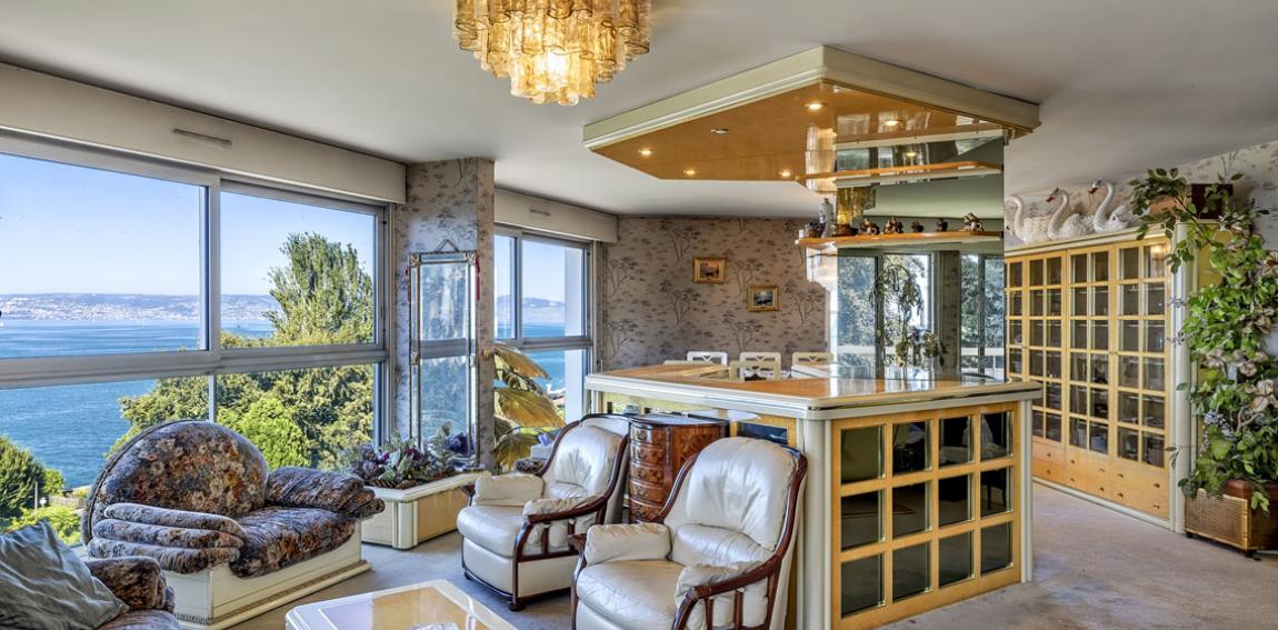 Appartement sur Evian les Bains.