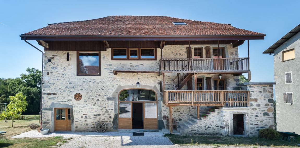 Located a few kilometers outside the lakeside town of Evian