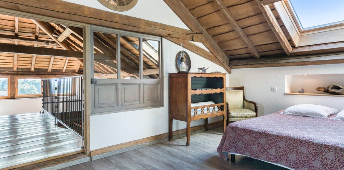 Located a few kilometers outside the lakeside town of Evian