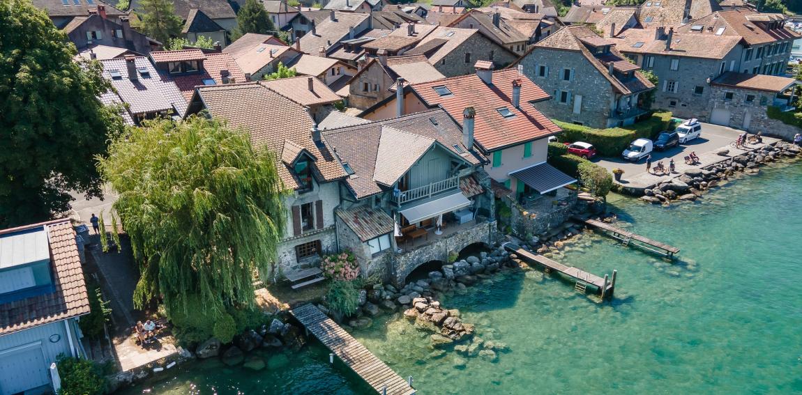 Nernier water front