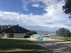 Piscine ponton sur le lac