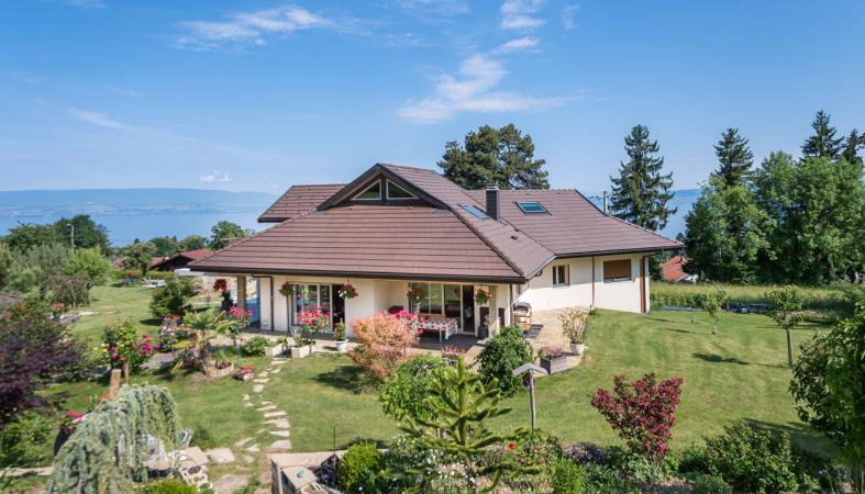 Cette propriété située sur les hauteurs d’Evian