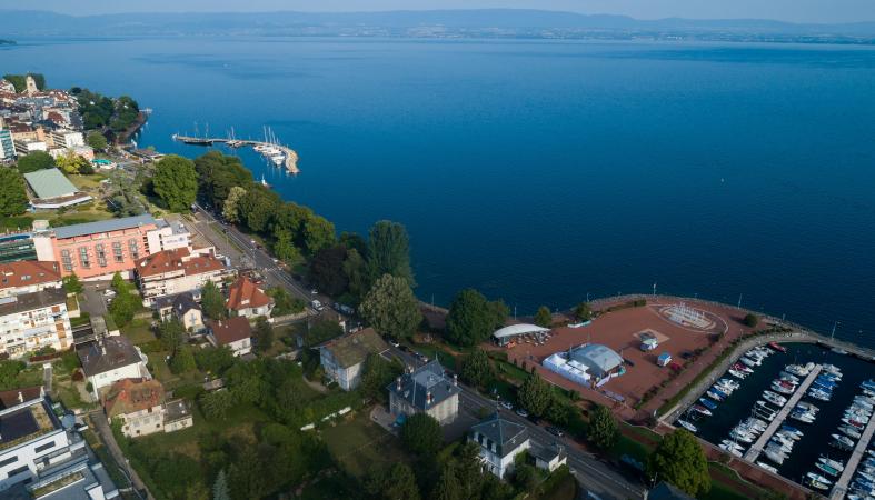 Centre ville Evian villa bourgeoise