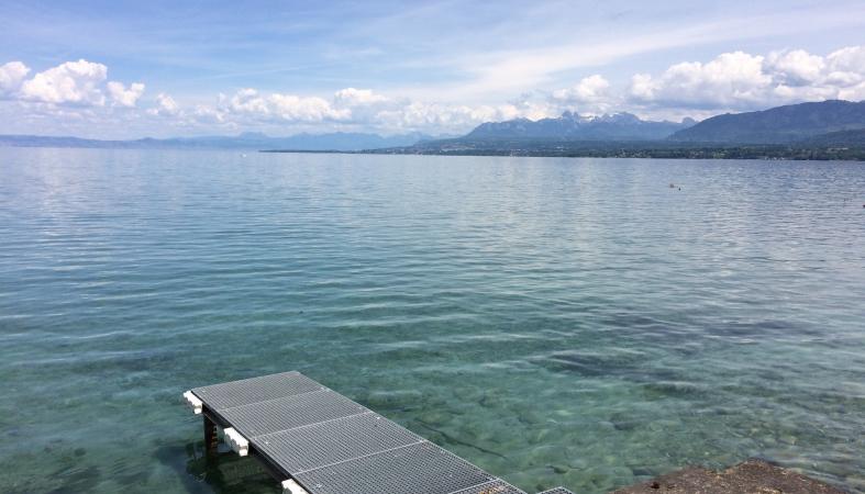 Rive du lac de Genève Yvoire
