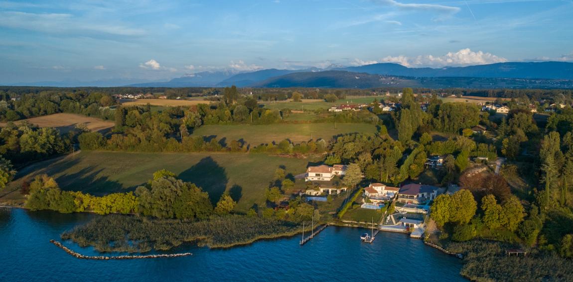 pieds dans l'eau genève chens sur léman