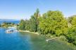 Geneva lake private beach